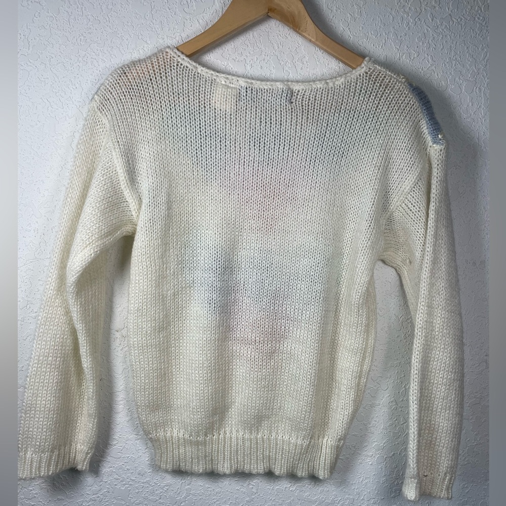 Vintage 20 Ans by Mariea Kim Pastel Diamond Knit Sweater | Women’s - Picture 12 of 12
